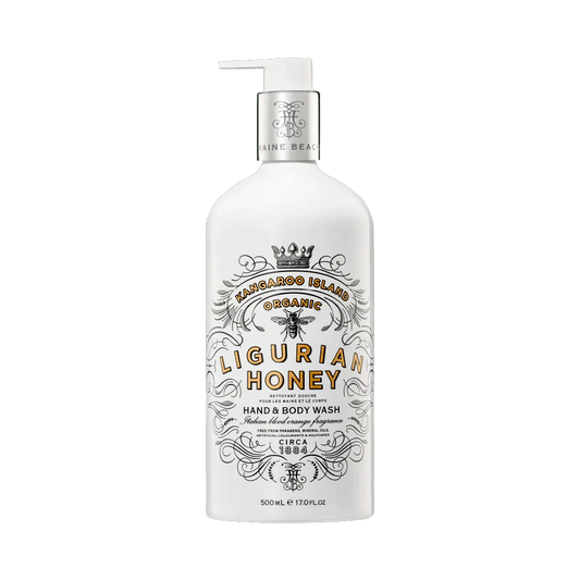 Maine Beach Kangaroo Island Ligurian Honey Hand & Body Wash 500ml