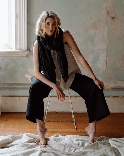 Eva's Sunday Kirby Scarf - Black