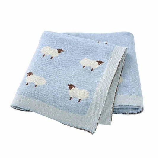 Baa Baa Blanket | Blue