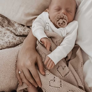 Love Baby Blanket | Nude