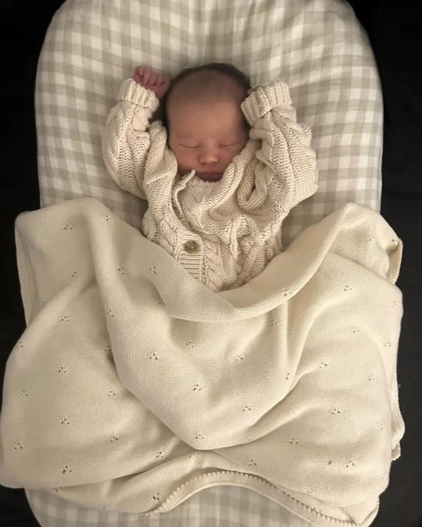 Cloudy Baby Blanket | Milk