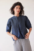 Eva's Sunday Loretta Reversible Top - Navy