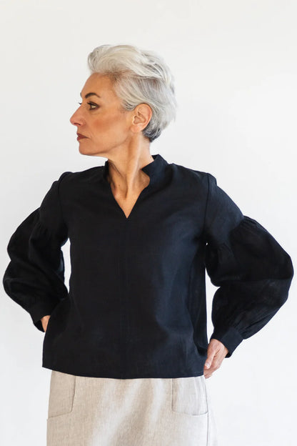 Eva's Sunday Maddison Blouse - Black