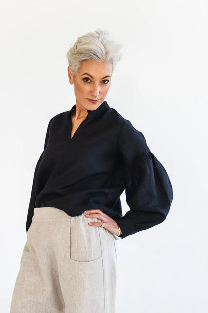 Eva's Sunday Maddison Blouse - Black