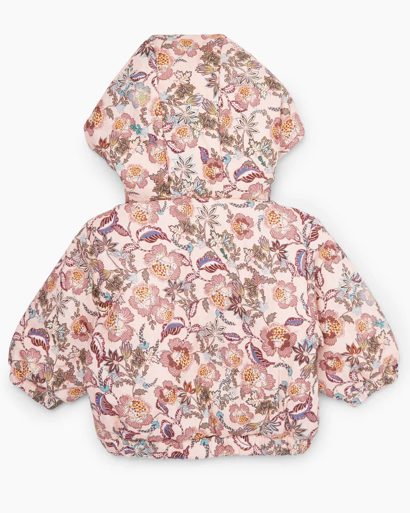 Walnut Marlo Bomber - Botanical Blush
