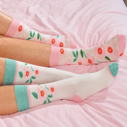 Boxed Socks 2 Pack - Meadow Blush