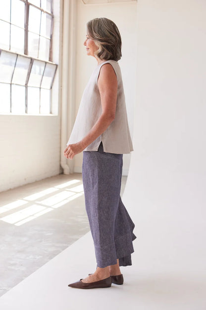 Eva's Sunday Mila Sleeveless Top - Stone