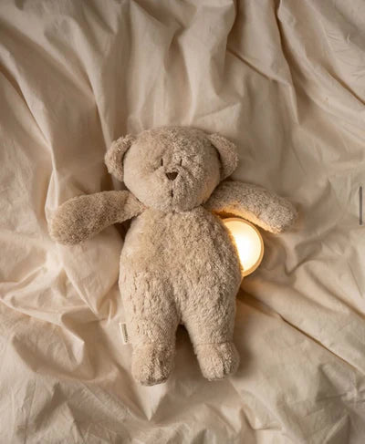 Moonie Organic Humming Bear - Cappuccino