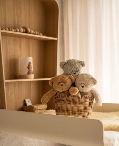 Moonie Organic Humming Bear - Cappuccino