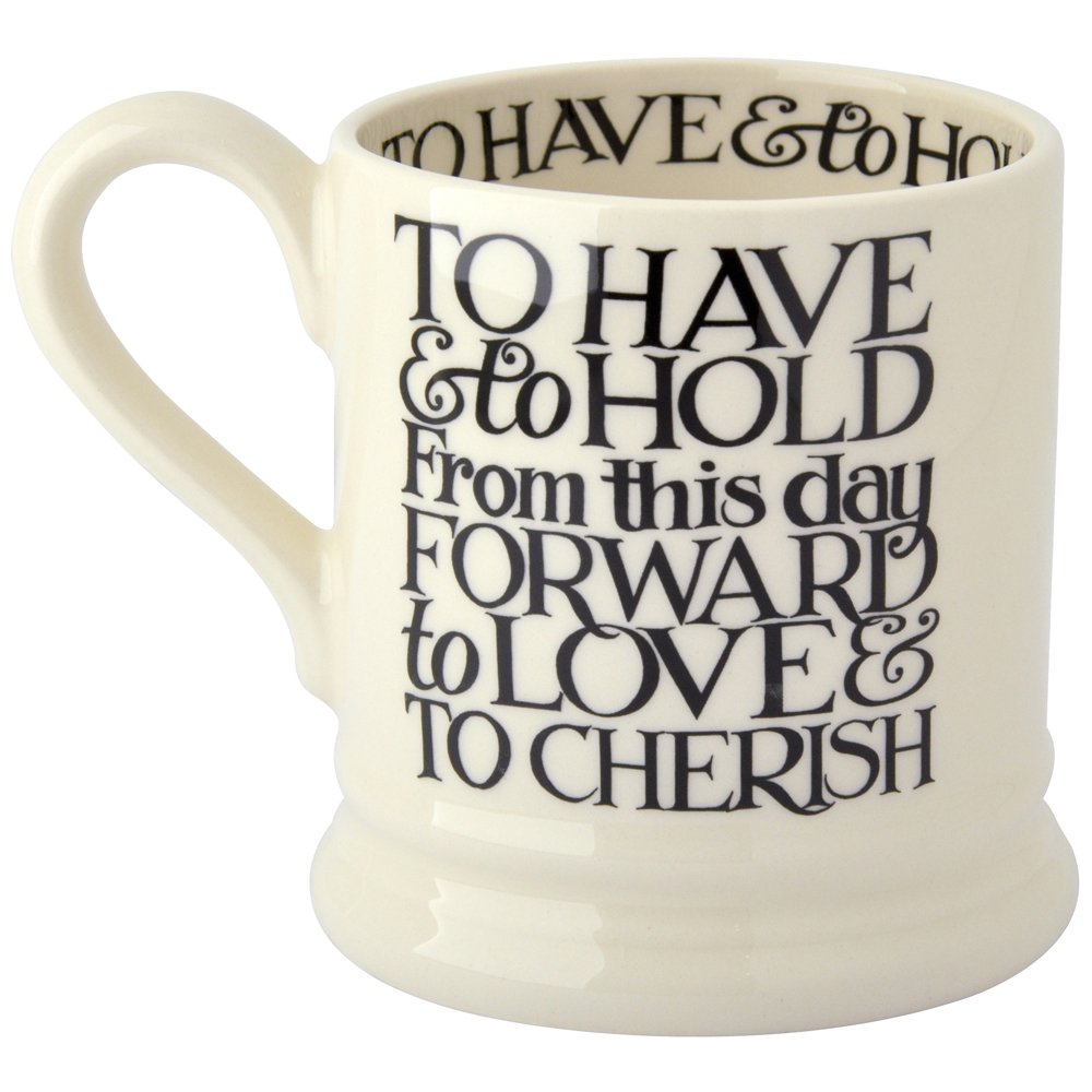 Mr & Mrs Black Toast Mug Set