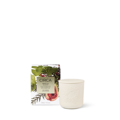 CIRCA - White Fig & Cedar Soy Candle 300g