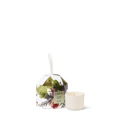 CIRCA - White Fig & Cedar Bauble Soy Candle 70g