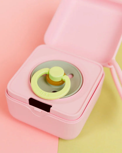 BIBS Pacifier Box - Baby Pink