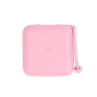 BIBS Pacifier Box - Baby Pink