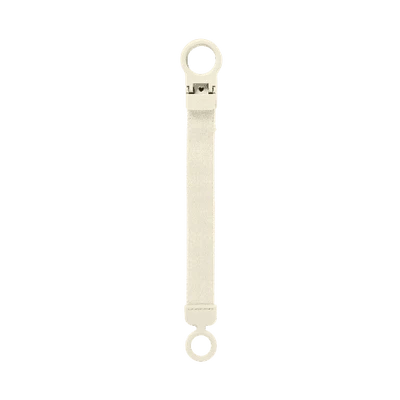 Bibs Pacifier Clip Loop - Ivory