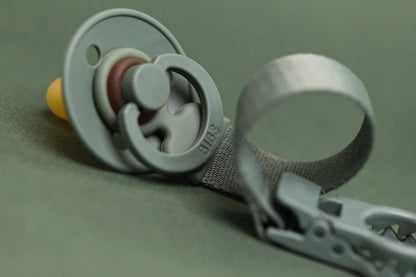 Bibs Pacifier Clip Loop - Pine