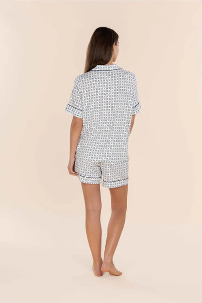 Gingerlilly Penelope Bamboo Short Set - Navy