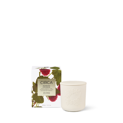 CIRCA - Raspberry & Rhubarb Soy Candle 300g