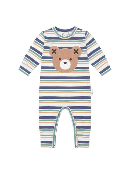 Huxbaby Multi Stripe Hux Romper