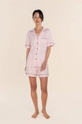 Gingerlilly Sadie Bamboo Short PJ Set - Pink
