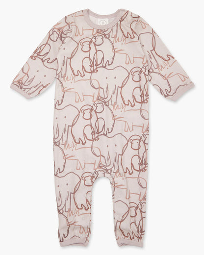 Walnut Scout Onesie - Safari Tan