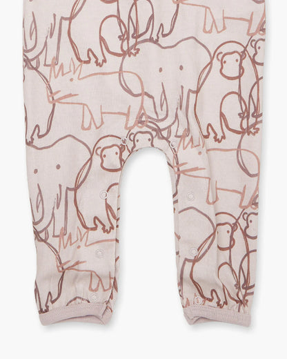 Walnut Scout Onesie - Safari Tan