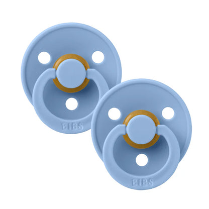 BIBS Colour Dummy - Sky Blue (2 Pack)