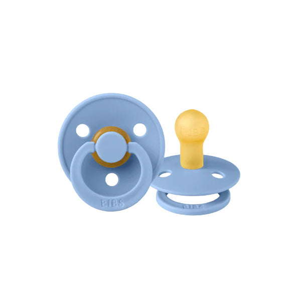 BIBS Colour Dummy - Sky Blue (2 Pack)