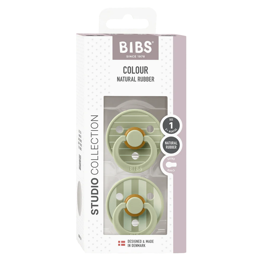BIBS Studio Dummy - Sage Mix (2 Pack)