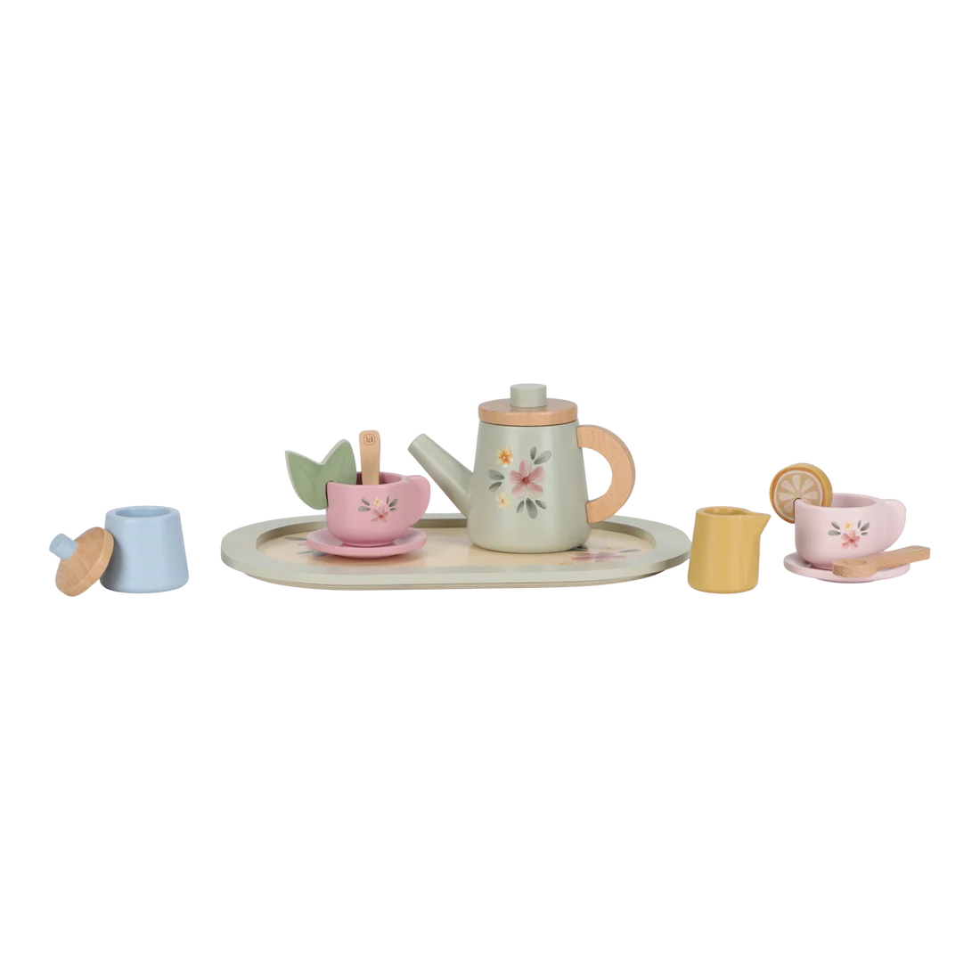 Wooden Tea Set