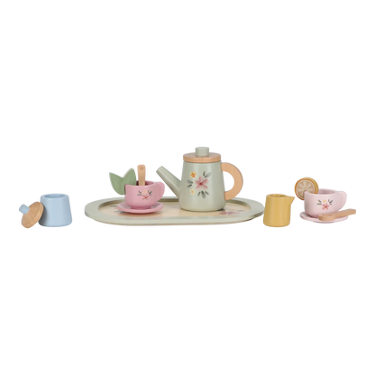Wooden Tea Set