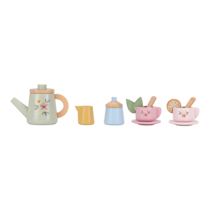 Wooden Tea Set