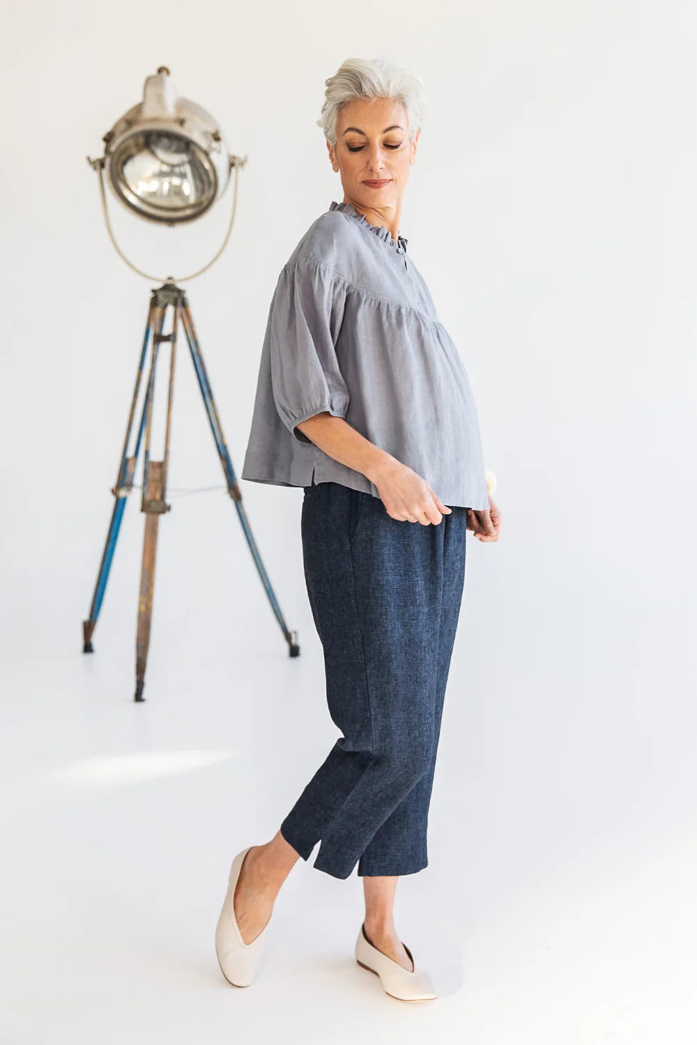 Eva's Sunday Teddy Pant - Navy