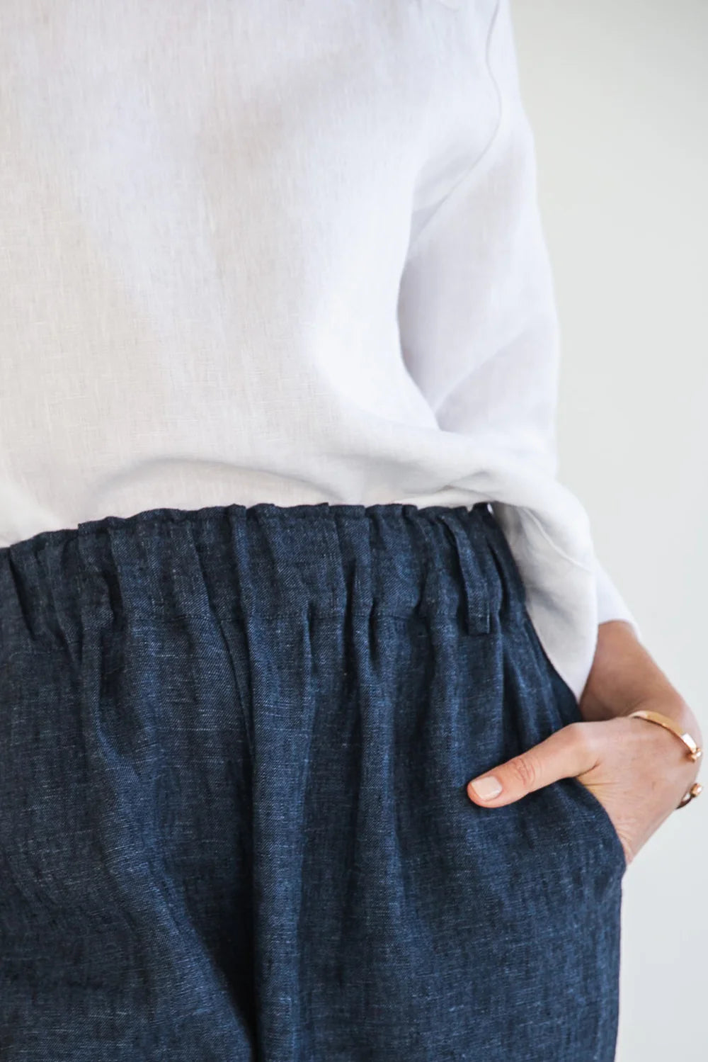 Eva's Sunday Teddy Pant - Navy