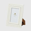 Trentham white 4 x 6 photo frame
