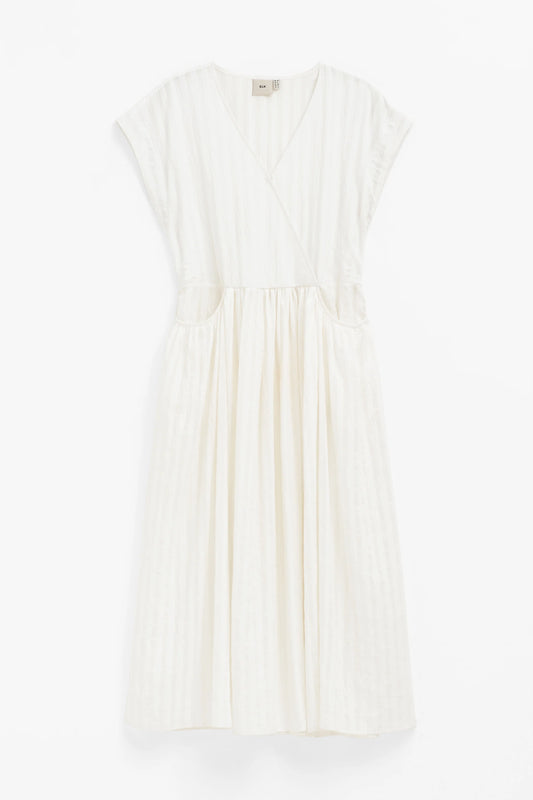 Elk Ond Dress- White