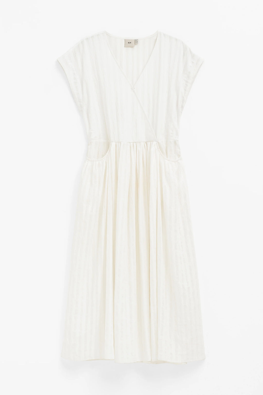 Elk Ond Dress- White
