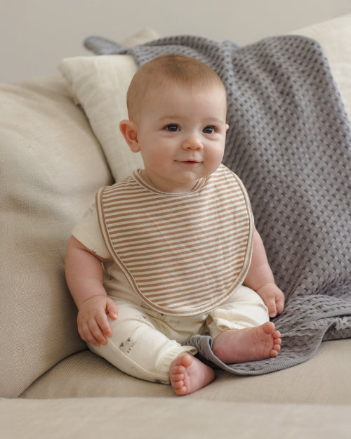 Quincy Mae Jersey Snap Bib 2 Pack - Bunnies image 2
