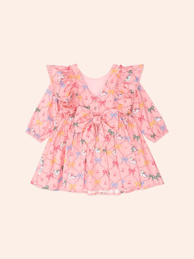 Huxbaby Unicorn Bow Dress