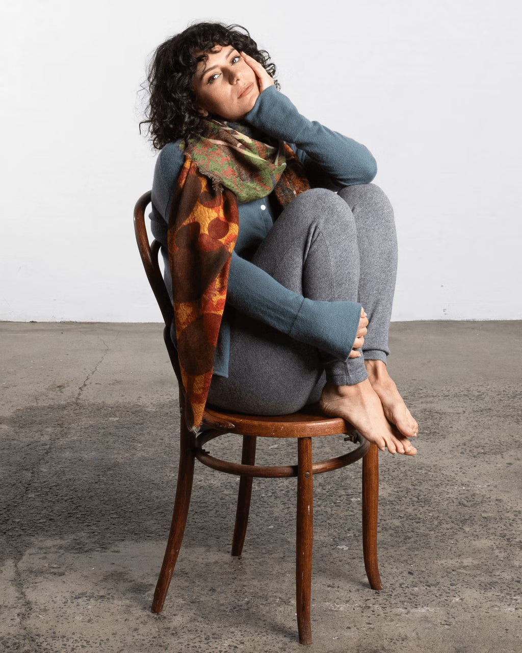 Dog & Boy Merino Wool Scarf - Lief