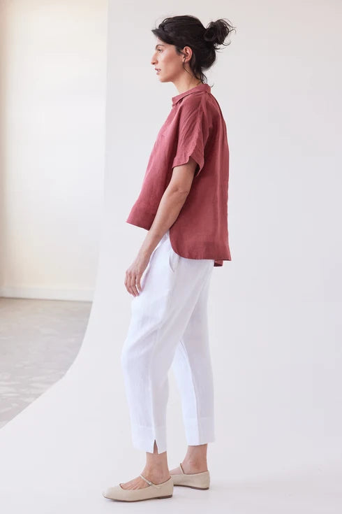 Eva's Sunday Walter Cropped Pant - White
