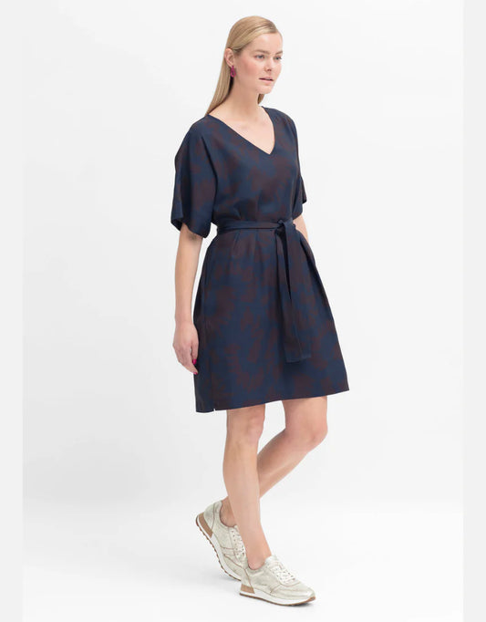 Elk Tove Dress- Chocolate Naemi Print