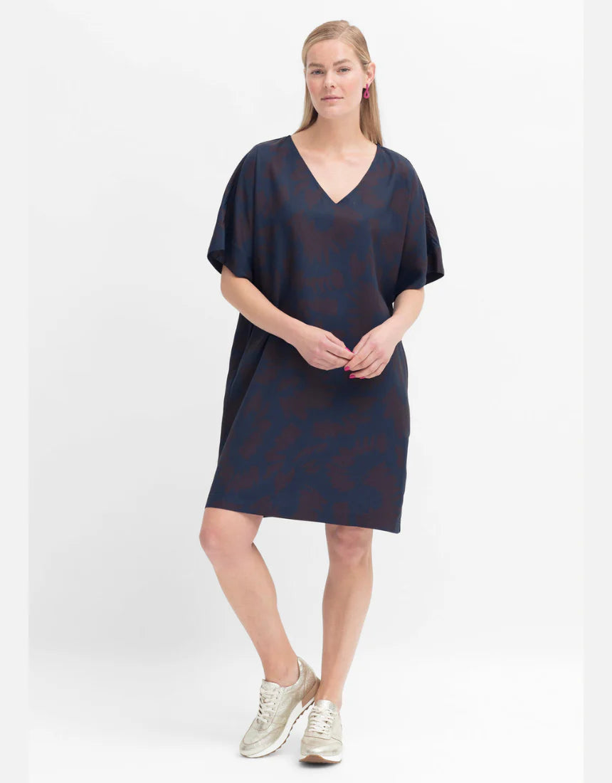 Elk Tove Dress- Chocolate Naemi Print