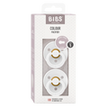 BIBS Colour Dummy - White (2 Pack)