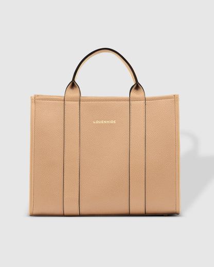 Louenhide Manhattan Tote Bag- Coffee