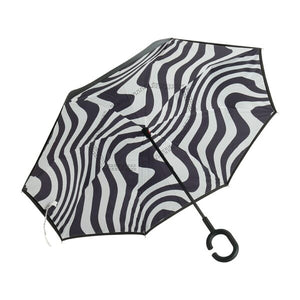 Reverse Umbrella- Hypnotic Swirl