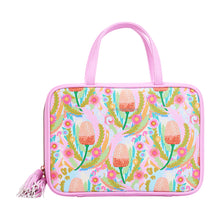 Load image into Gallery viewer, Vanity Toiletries Bag- Paper Daisy
