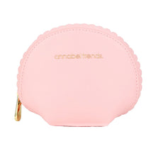 Load image into Gallery viewer, Scalloped Vanity Small Pouch- Pink
