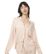 Load image into Gallery viewer, Axelle Tan Stripe PJ
