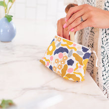 Load image into Gallery viewer, Linen Cosmetic Bag- Various Styles
